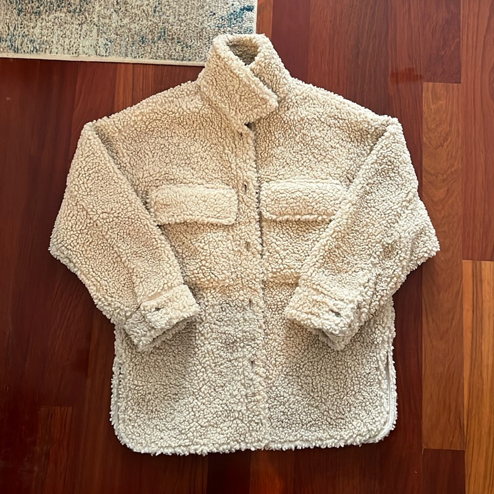 Sherpa cozy coat